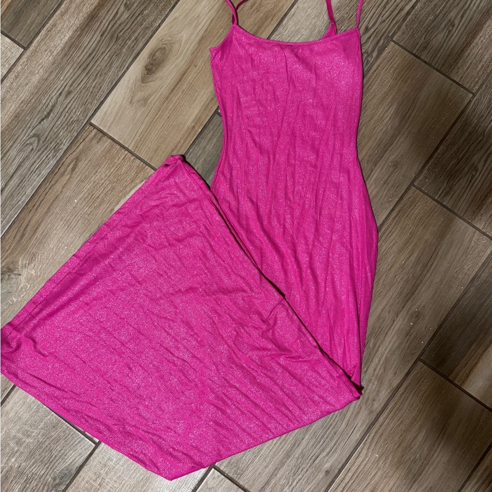 SKIMS Soft Lounge Shimmer Sleep Dress